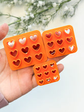 Load image into Gallery viewer, Heart Cluster Polymer Clay Cutters
