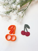 Load image into Gallery viewer, Cherry Set Polymer Clay Cutters