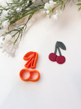 Load image into Gallery viewer, Cherry Set Polymer Clay Cutters PCC1578