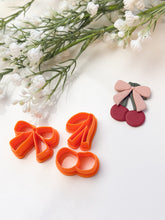 Load image into Gallery viewer, Cherry Set Polymer Clay Cutters PCC1578
