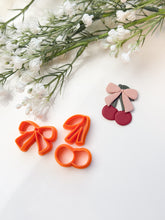 Load image into Gallery viewer, Cherry Set Polymer Clay Cutters