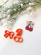 Load image into Gallery viewer, Cherry Set Polymer Clay Cutters PCC1578