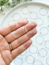 Load image into Gallery viewer, 316L Surgical Stainless Steel Earring Hoops 50pcs/bag