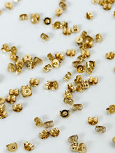 Load image into Gallery viewer, 18K Gold Plated Butterfly 304 Stainless Steel Earring Backings/Stoppers