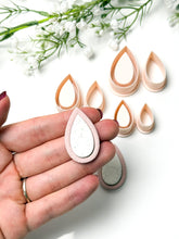 Load image into Gallery viewer, Drop Embedded Polymer Clay Cutter