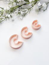 Load image into Gallery viewer, Circle Hoop Polymer Clay Cutters