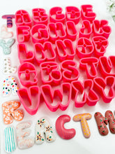 Load image into Gallery viewer, Alphabet Letters Polymer Clay Cutters PCC1859 (Buy 4, Get 1 Free)