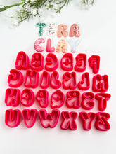 Load image into Gallery viewer, Alphabet Letters Polymer Clay Cutters PCC1859 (Buy 4, Get 1 Free)
