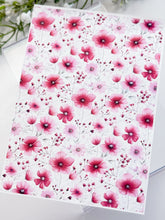 Load image into Gallery viewer, Transfer Paper 444 Pink Florals | Image Water Transfer