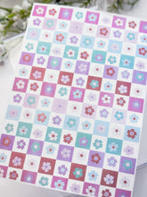 Load image into Gallery viewer, Transfer Paper 453 Floral Squares | Image Water Transfer