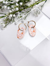 Load image into Gallery viewer, The Colourful Oval Donut Thick Hoops