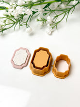 Load image into Gallery viewer, Art Deco Frame Embedded Polymer Clay Cutter