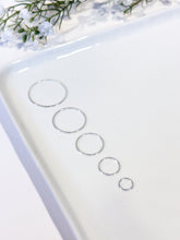 Load image into Gallery viewer, 24K Gold/925 Sterling Silver Plated Circle Brass Bezel Connector (multiple sizes)