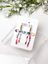 Load image into Gallery viewer, The Skinny Bow Dangles (also in silver)