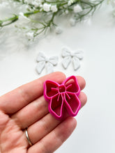Load image into Gallery viewer, Bow #2 Detailed Polymer Clay Cutter