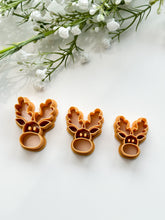 Load image into Gallery viewer, Rudolf The Reindeer Detailed Polymer Clay Cutter | Christmas Cutters