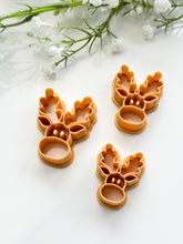 Load image into Gallery viewer, Rudolf The Reindeer Detailed Polymer Clay Cutter | Christmas Cutters