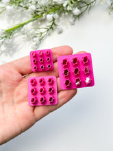 Load image into Gallery viewer, Holly Leaf Cluster Polymer Clay Christmas Cutter