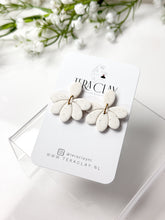 Load image into Gallery viewer, The Layered Floral Dangles (also in silver)