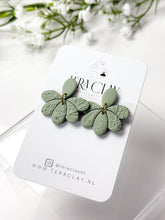 Load image into Gallery viewer, The Layered Floral Dangles (also in silver)