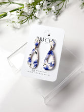 Load image into Gallery viewer, The Mona in Purple Florals (also in silver)