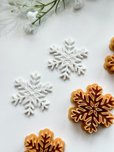 Load image into Gallery viewer, Snowflake #2 Detailed Polymer Clay Cutter | Christmas Cutters