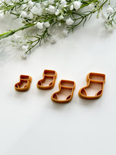 Load image into Gallery viewer, Christmas Stocking Polymer Clay Cutter | Christmas Cutters