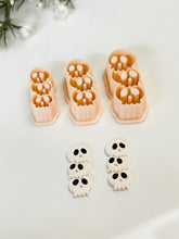 Load image into Gallery viewer, Skulls Halloween 2025 Polymer Clay Cutter