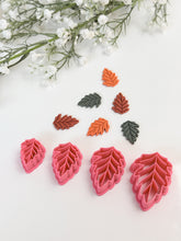Load image into Gallery viewer, Fall Leaf 2025 Polymer Clay Cutter