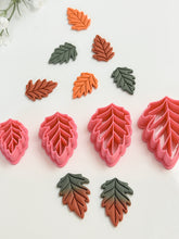 Load image into Gallery viewer, Fall Leaf 2025 Polymer Clay Cutter