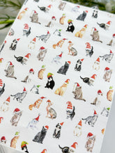 Load image into Gallery viewer, Transfer Paper 416 Festive Kitty Cat | Image Water Transfer