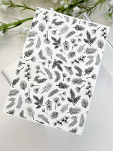 Load image into Gallery viewer, Transfer Paper 412 Black & White Leaves | Image Water Transfer