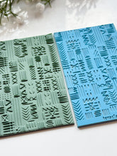 Load image into Gallery viewer, Folk Marks Texture Mat for Polymer Clay