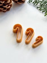 Load image into Gallery viewer, Candy Cane Polymer Clay Cutter