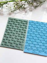 Load image into Gallery viewer, Geometric Weave Texture Mat for Polymer Clay