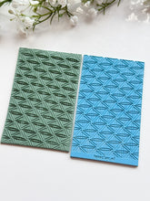 Load image into Gallery viewer, Geometric Weave Texture Mat for Polymer Clay