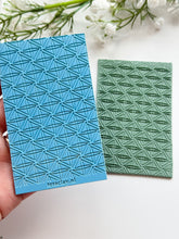 Load image into Gallery viewer, Geometric Weave Texture Mat for Polymer Clay