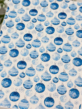 Load image into Gallery viewer, Transfer Paper 716 Blue Baubles Ornaments | Image Water Transfer