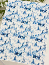 Load image into Gallery viewer, Transfer Paper 722 Polar Bear | Image Water Transfer