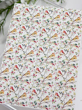 Load image into Gallery viewer, Transfer Paper 747 Christmas Cardinal Bird | Image Water Transfer