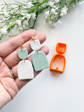 Load image into Gallery viewer, Duo Arches Set with Drill Guides Polymer Clay Cutters