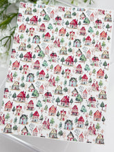 Load image into Gallery viewer, Transfer Paper 758 Christmas Village | Image Water Transfer