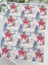 Load image into Gallery viewer, Transfer Paper 768 Winter Bow | Image Water Transfer