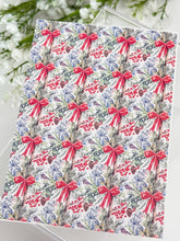 Load image into Gallery viewer, Transfer Paper 769 Winter Bow | Image Water Transfer