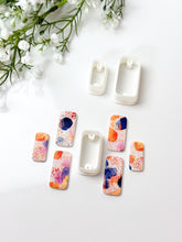 Load image into Gallery viewer, Rounded Rectangle with Drill Guides Polymer Clay Cutter PCC1798