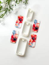 Load image into Gallery viewer, Rounded Rectangle with Drill Guides Polymer Clay Cutter PCC1798