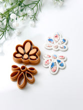 Load image into Gallery viewer, Art Deco Shell Embedded Polymer Clay Cutter PCC1799