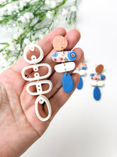 Load image into Gallery viewer, Quadruple Pebble Dangle #2 with Drill Guides Polymer Clay Cutter PCC1800