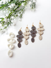 Load image into Gallery viewer, Quadruple Pebble Dangle #1 with Drill Guides Polymer Clay Cutter PCC1801
