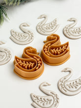 Load image into Gallery viewer, Swan Folk Art Polymer Clay Cutter PCC1861